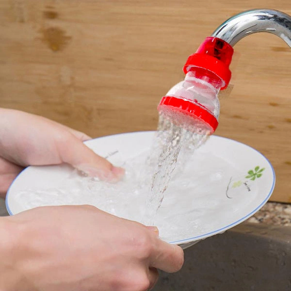 1450 Small Plastic 360-Degree Shower Head Faucet