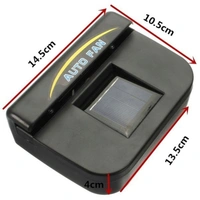 1460 Plastic Auto Cool- Solar Powered Ventilation Fan Keeps Your Parked Car Cool