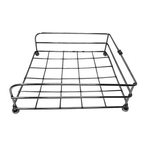 1582 Stainless Steel Wall Mount Set Top Box Stand