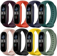 MVS M6 Smart Band Wireless Sweatproof Fitness Band| Blood Pressure| Heart Rate Sensor All Android Device Strap Material : Rubber - Black