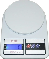 MVS Stylish Useful Home & Kitchen Tools Weight Scale Measuring Upto 10 KG - White