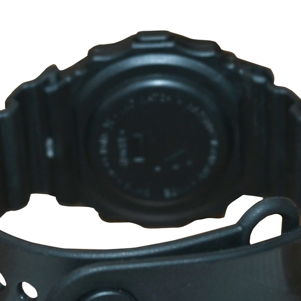 MVS Fashionable Octagon Digital Unisex Watch with Large Digits - Black