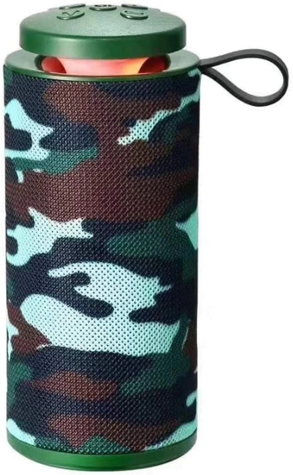 MVS TG112 Wireless Bluetooth Speaker with FM Radio, USB, Aux and Micro SD card Slot. - Army