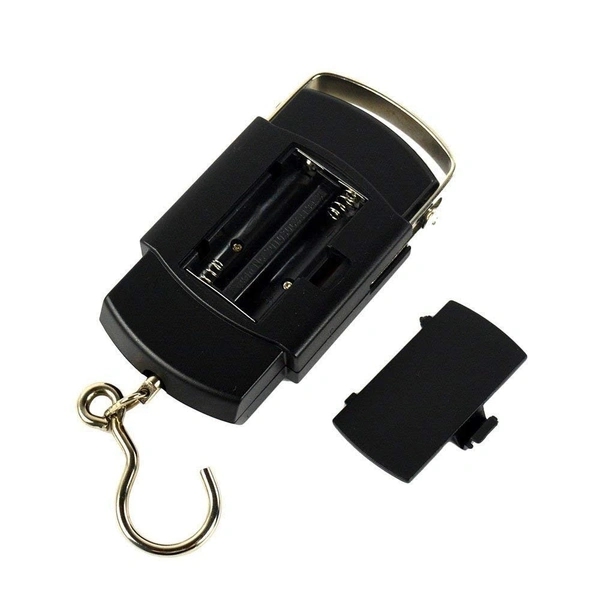 MVS 50 kg scale- Portable Weighing Scale machine - Black, Standard