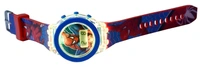 MVS Classic Glowing Watch With 7 Colors Fleshing Lights-Spiderman - Red(Spiderman), Free