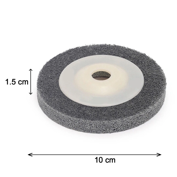 1786 100mm Nylon Fiber Polishing Wheel Grinding Disc For Angle Grinder (1Pc)