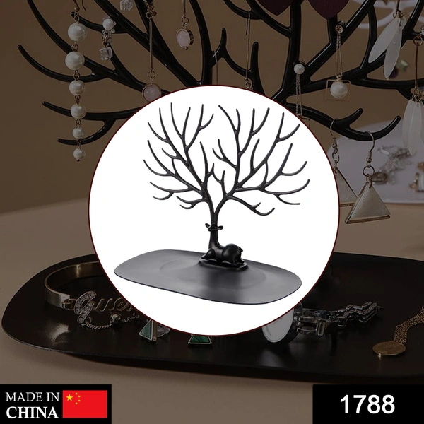1788 Deer Shaped Jewellery Display Holder Earring Necklace Holder (1Pc Only)
