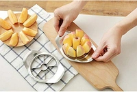 2140 Stainless Steel Apple Cutter Slicer with 8 Blades and Handle
