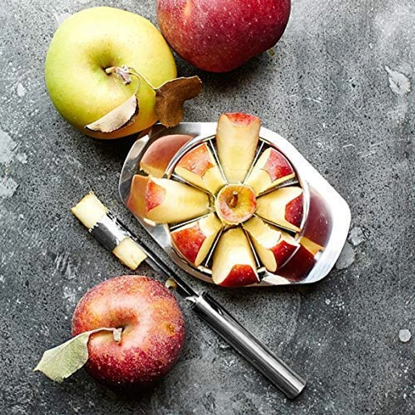 2140 Stainless Steel Apple Cutter Slicer with 8 Blades and Handle