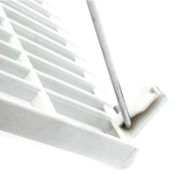 2310 Plastic 2 Layer Multi-Purpose Kitchen Storage Basket Rack