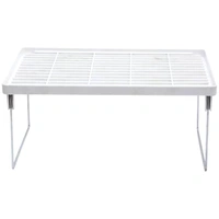 2310 Plastic 2 Layer Multi-Purpose Kitchen Storage Basket Rack