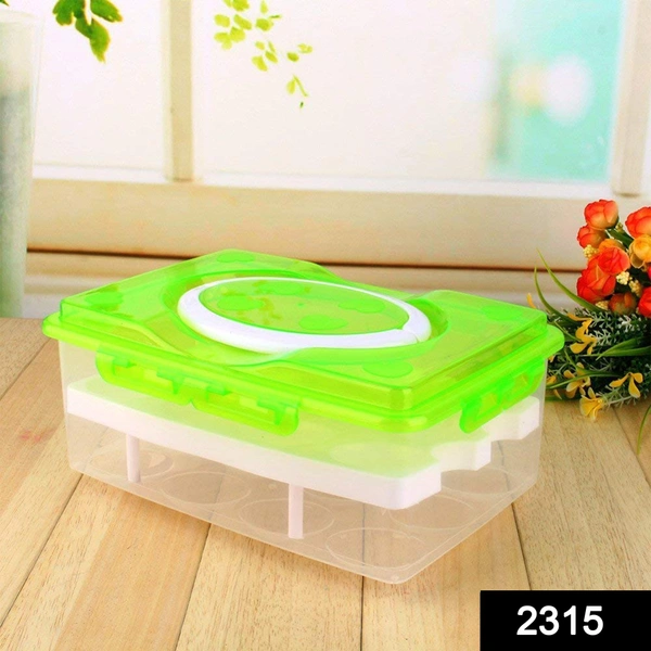 2315 Double Layer Refrigerator Egg Storage Box