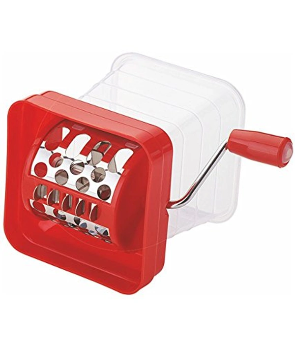 2428 Plastic Vegetable Chopper Cutter with Stainless Steel Blade