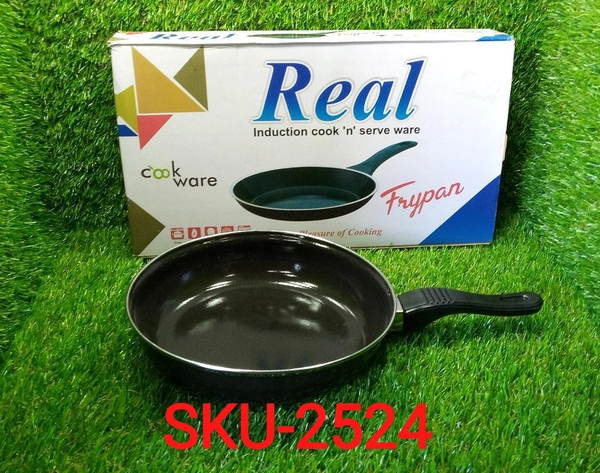 2524 Induction Base Hard Anodized Tadka Fry Pan Nonstick