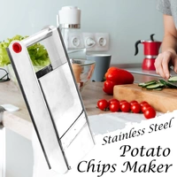 2562 Jumbo Stainless Steel Potato and Chips Maker & Slicer for Kitchen