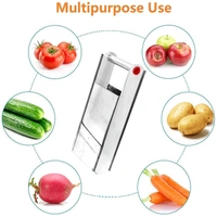 2562 Jumbo Stainless Steel Potato and Chips Maker & Slicer for Kitchen