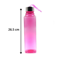 2669 3Pc Set Square Bottle 1000ml Used for storing water and beverages purposes for people.