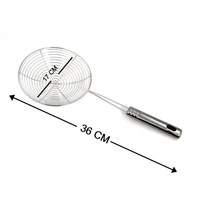 2729 Medium Oil Strainer To Get Perfect Fried Food Stuffs Easily Without Any Problem And Damage.