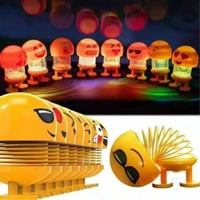 4714 Emoji Shake Car Dashboard Doll Dance for Car interior Decoration With LED Light