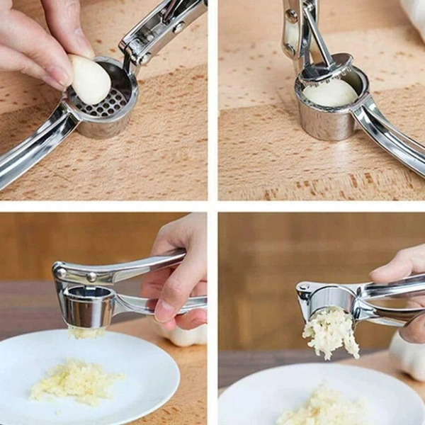 7030 Stainless Steel Garlic Press Crusher