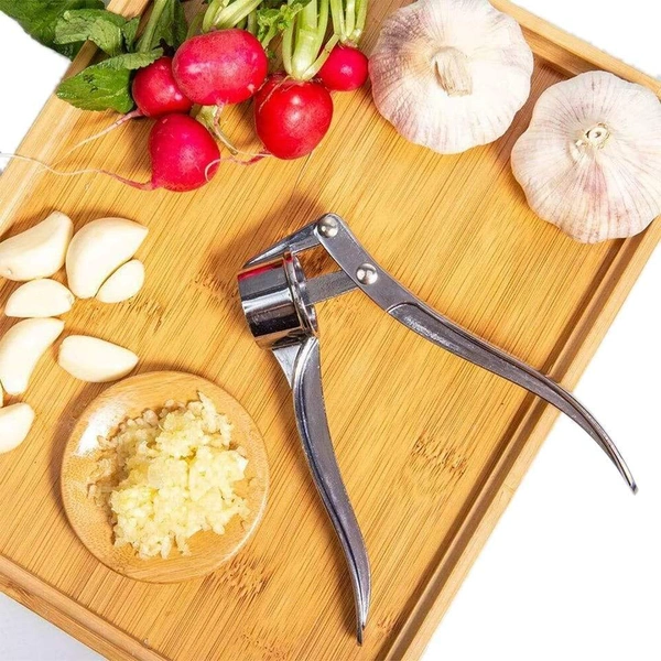 7030 Stainless Steel Garlic Press Crusher