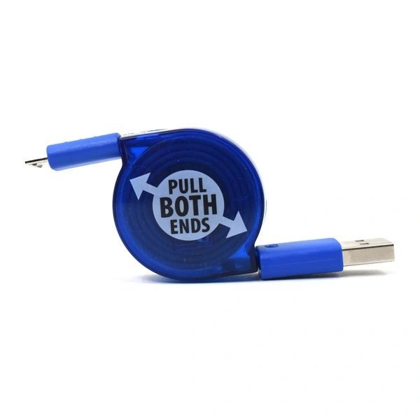 7400 Retractable Usb Charge Used In Technical Devices For Their Charging Purposes.