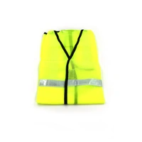 7437 Green Safety Jacket For Having protection against accidents usually in construction area s.