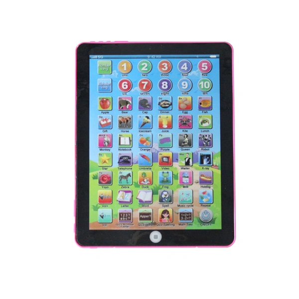 8086 Kids Learning Tablet Pad For Learning Purposes Of Kids And Childrens.