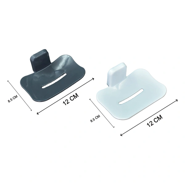 9035 2 PC Wall M Soap Stand Used As A Soap Holder In Bathrooms And Toilets.