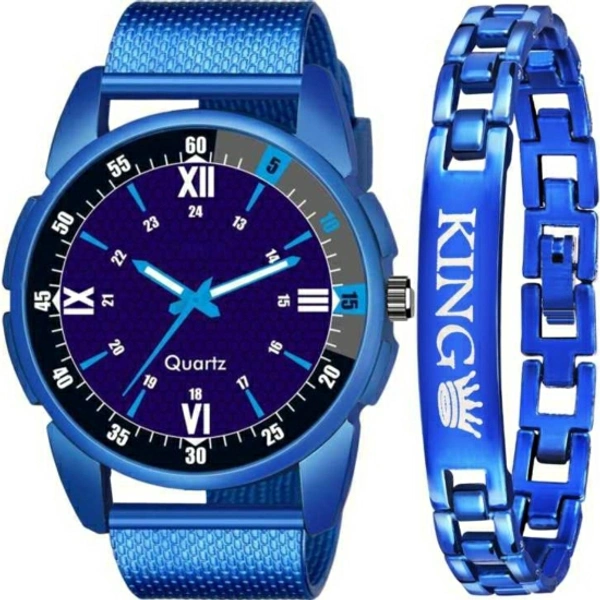 VINAR WATCH Analog Watch  - For Boys - Blue, Free