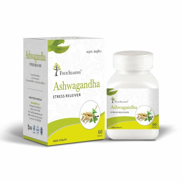 Four Seasons Ashwagandha Tablet - 60N - 60 Tablet