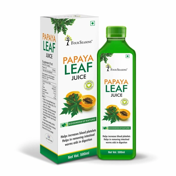Four Seasons Papaya Leaf Juice 500ml - 500ml