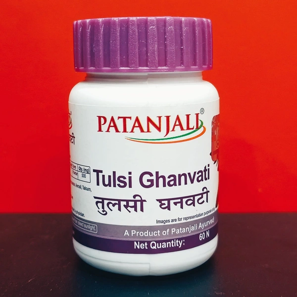 Patanjali Tulsi Ghanvati 80N - 60 Tablets