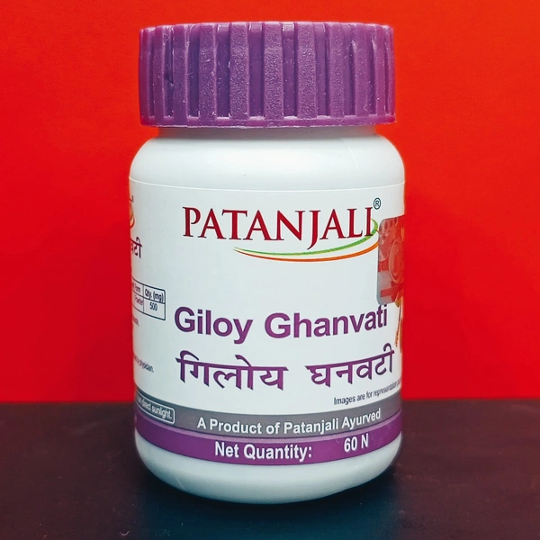 Patanjali Giloy Ghanvati 80N - 80 Tablets