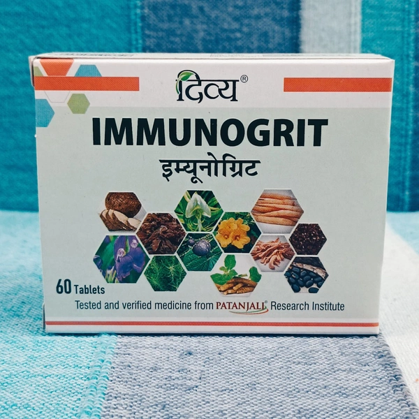 Patanjali Divya Immunogrit 60N - 60 Tablets