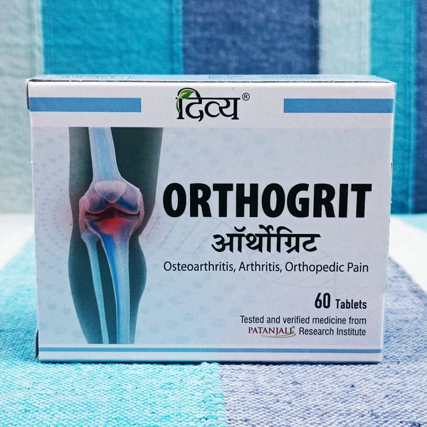 Patanjali Divya Orthogrit 60N - 60 Tablets