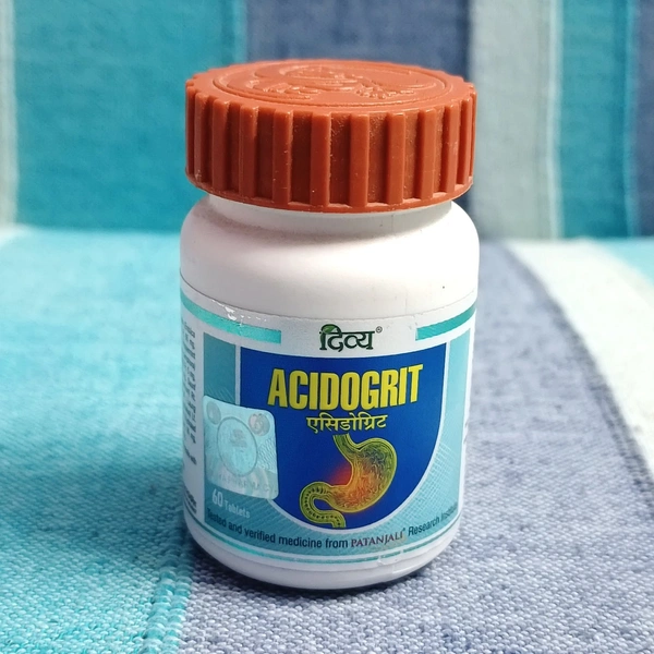 Patanjali Divya Acidogrit 60N - 60 Tablets