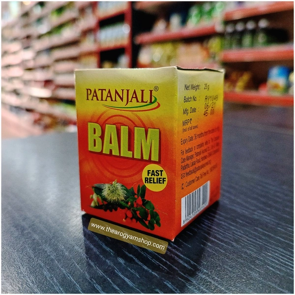 Patanjali Balm ( Fast Relief) 25g - 25g