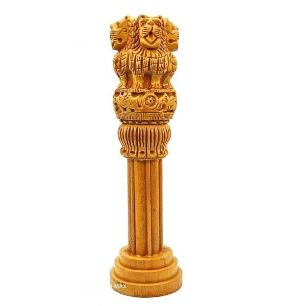 Wooden Ashoka Pillar 8 " 9057