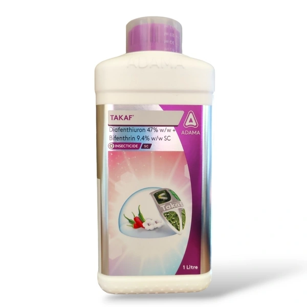 Adama Takaf Insecticide (Diafenthiuron 47% + Bifenthrin 9.4% SC) - 1LTR