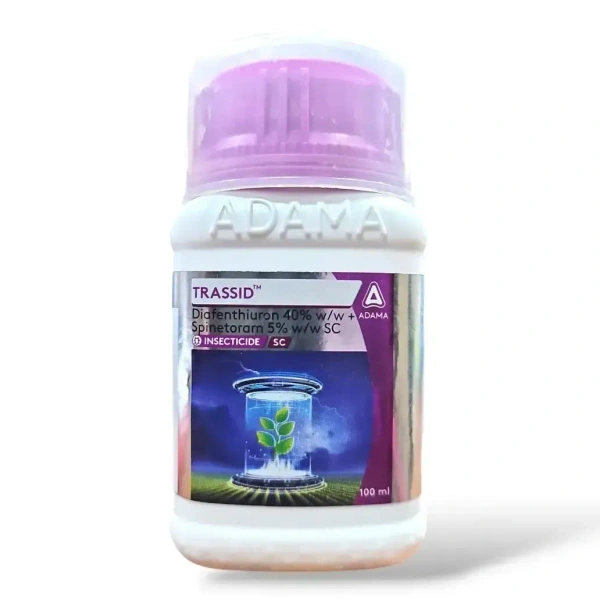 Adama Trassid Insecticide (Diafenthiuron 40% w/w + Spinetoram 5% w/w SC) - 300ML