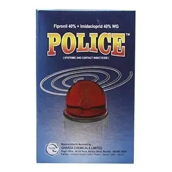 Gharda Police Fipronil 40% + Imidacloprid 40% WG Insecticide - 100 Gm