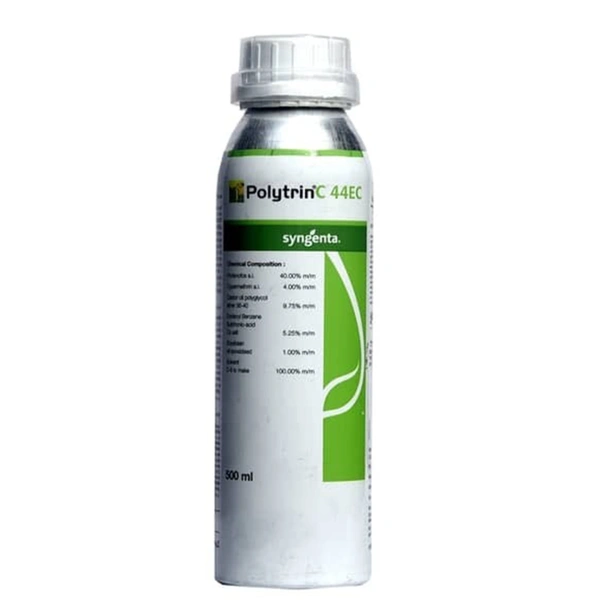 Syngenta Polytrin C Insecticide (40% Profenofos + 4% Cypermethrin EC) - 500 ML