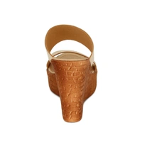 Stepee Platform weges Golden slipper for women - 6 Pair set - Golden