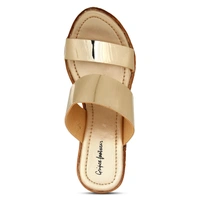 Stepee Platform weges Golden slipper for women - 6 Pair set - Golden