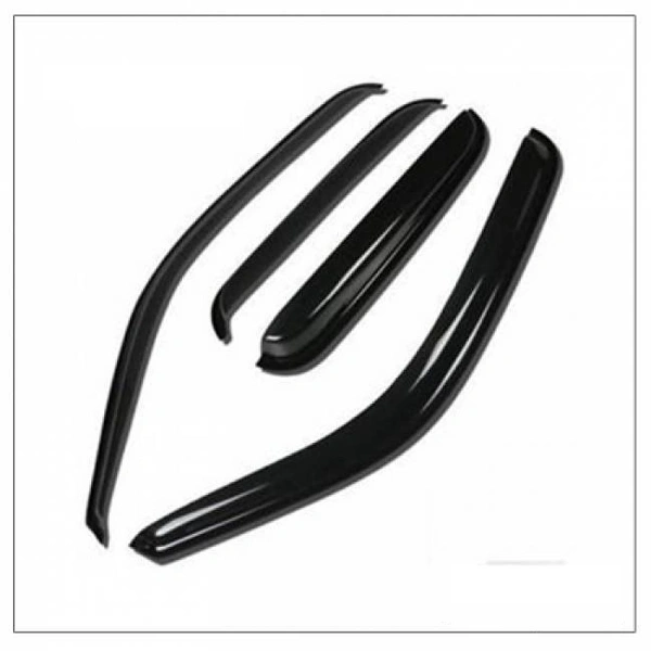 kartear CAR DOOR VISOR FOR MARUTI SUZUKI ERTIGA /CAR RAIN VISOR/ CAR WIND VISOR/ SIDE WINDOW DEFLECTOR (6 PCS) - Free Size, Black, New, Plastic