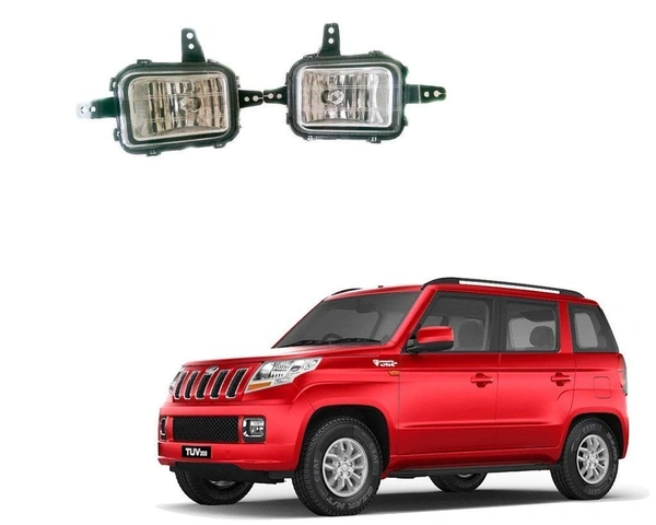 14 Fog Lamp Tuv300 - FREE SIZE, BLACK, NEW, PLASTIC/METAL