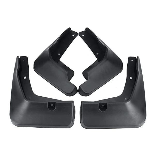 I.C.G ANKIT MART PATNA MUD FLAP FOR Hector Shine CVT - FREE SIZE, BLACK, NEW, PLASTIC