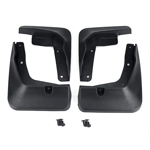 I.C.G ANIT MART PATNA MUD FLAP FOR Hyundai Venue N Line - FREE SIZE/FIT, BLACK, NEW, PASTIC