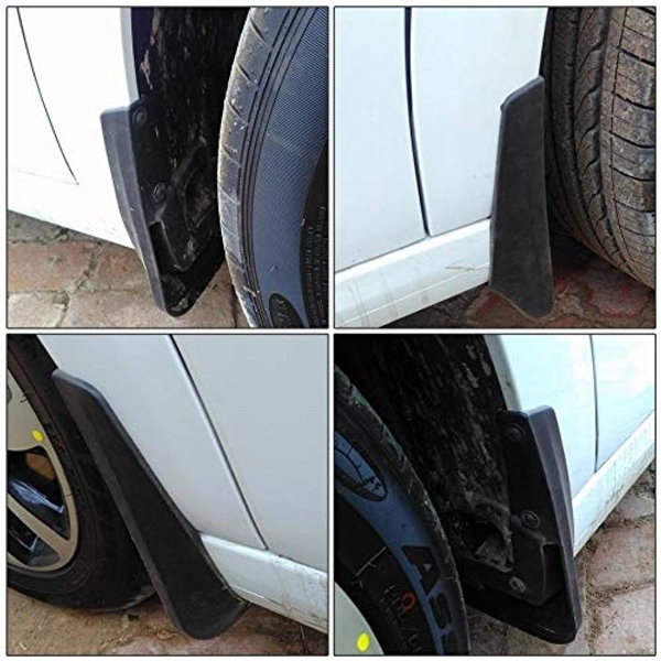 I.C.G ANKIT MART PATNA MUD FLAP FOR Hyundai Verna - FREE SIZE, BLACK, NEW, PLASTIC